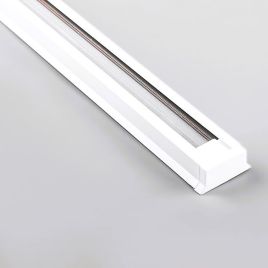 Трековый однофазный шинопровод 230v CAB1003 White (1000 mm, комплект), Feron