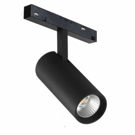 Светильник трековый [Magnetic 48v] CCT SPOT 12w Black (900Lm 30° ↕90° ↔350°), Redigle RG-CXGD1208 3C