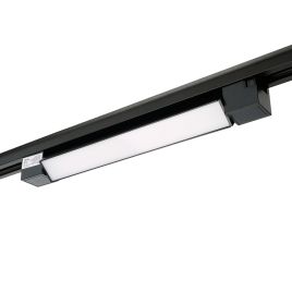 Светильник трековый 230v AL232 20w Black (1400Lm 4000K 120° ↕90°), Feron серия MattFold