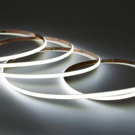 Светодиодная лента COB 24v-8.0w-480led-4mm 6000K (IP20 Ra>93 5m/50mm) LedsPower