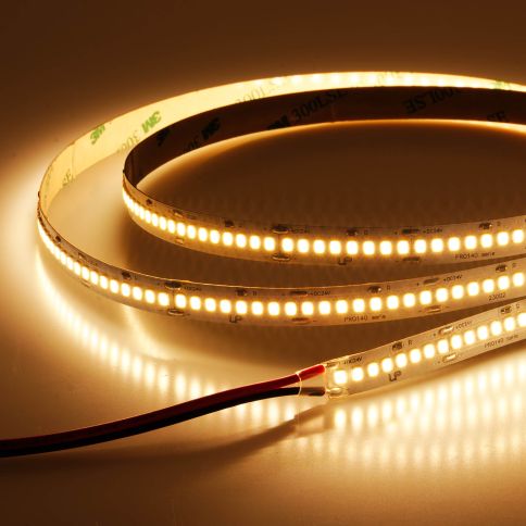 Светодиодная лента 24v-22.0w-240led-IP20 SMD2835 (2700-3200K), LedsPower Pro140 (катушка 30 м) фото 1
