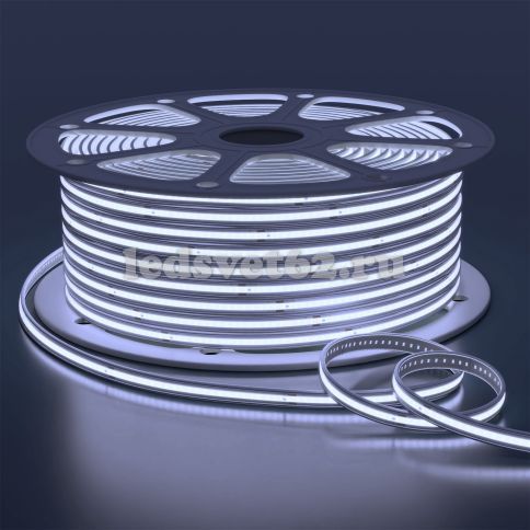 Светодиодная лента [COB 230v] 9w-240led-10mm 6500K (IP67 50m/100mm), Apeyron 10-112 фото 1