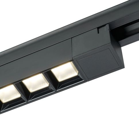 Светильник трековый 230v AL130 30w Black (2700Lm 4000K 60°), Feron серия LensFold фото 3