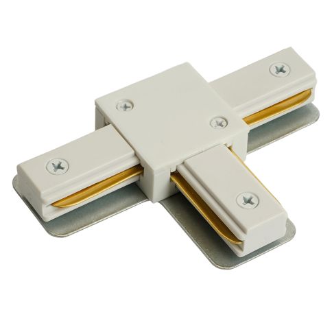 Коннектор 230v LD1019 White T (для систем CAB1007), Feron фото 1