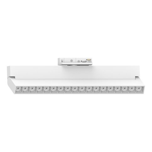 Светильник трековый 230v AL139 White 18w (1620Lm 4000K 30° ↕90° ↔360°), Feron серия LensFold фото 1