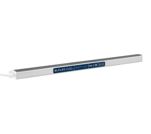 Блок питания 12v 72w Super Slim (6.0A, IP33, алюминий), ELF-12072BElong-J фото 1