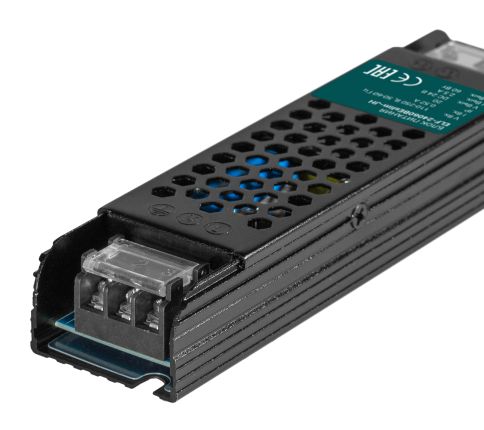 Блок питания 24v 60w Ultra Slim (2.5A, IP20, алюминий), ELF-24060BEslim-JH фото 4