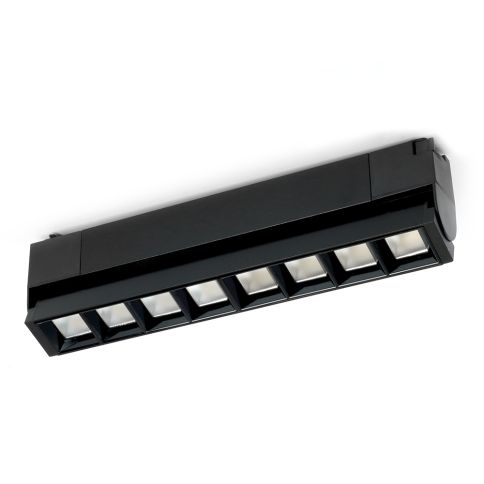 Светильник трековый 230v AL131 20w Black (1800Lm 4000K 60° ↕90°), Feron серия LensFold фото 1