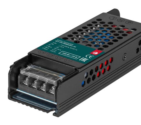 Блок питания 24v 100w Ultra Slim (4.2A, IP20, алюминий), ELF-24100BEslim-JH фото 5