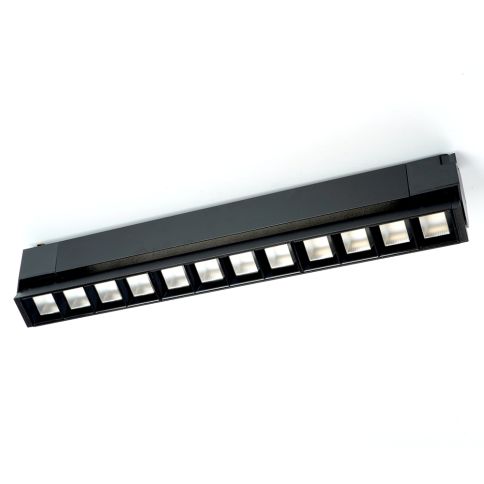 Светильник трековый 230v AL131 30w Black (2700Lm 4000K 60° ↕90°), Feron серия LensFold фото 1