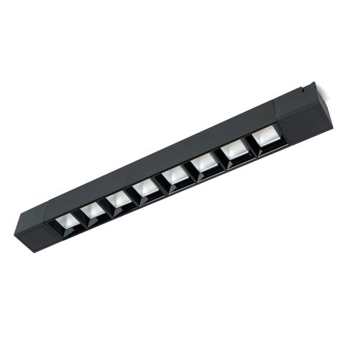 Светильник трековый 230v AL130 20w Black (1800Lm 4000K 60°), Feron серия LensFold фото 1