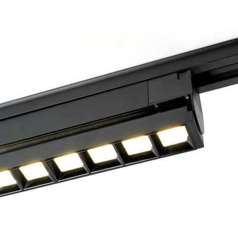 Светильник трековый 230v AL131 30w Black (2700Lm 4000K 60° ↕90°), Feron серия LensFold фото 4