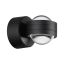 Уличный фасадный светильник Novotech STREET NT24 CALLE 2x3W (510Lm 4000K 62°), чёрный 359304 3