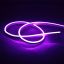 Гибкий неон Silicon + PVC 12v-12w-120led-8x16mm ФИОЛЕТОВЫЙ (SMD2835 IP67 50m/8.3mm), Purple 1